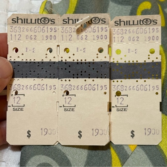 Vintage 1960s Psychedelic Mod Hostess Mini Dress Deadstock Women’s Size 12P NWT - Picture 7 of 11